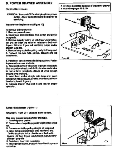 Power drawer assembly