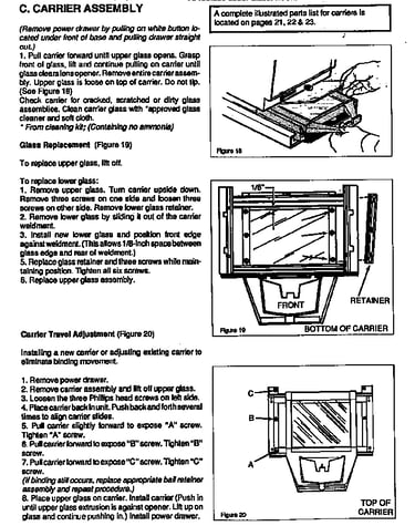 Carrier assembly