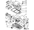 Kenmore 1162451290 vacuum cleaner parts diagram