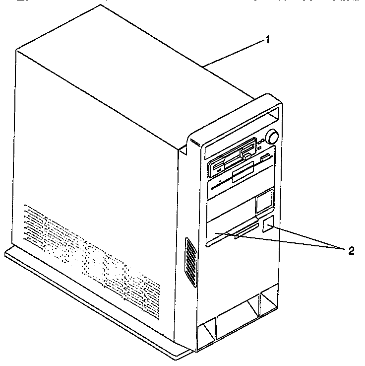 SYSTEM UNIT, EXTERIOR