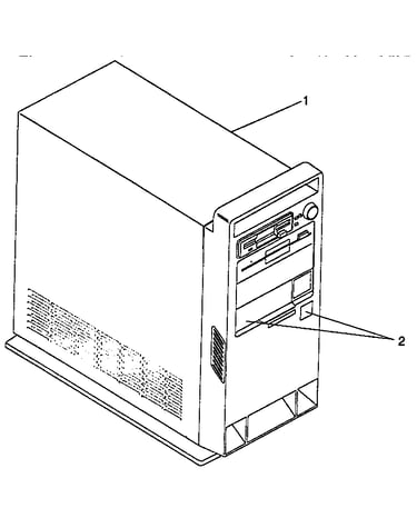 System unit, exterior