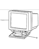 Display and power cord