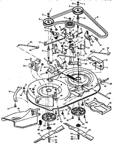 Mower deck