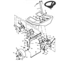 Craftsman 502255030 steering diagram