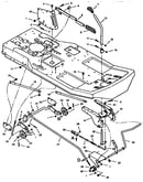 Mower housing suspension
