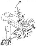 Mower suspension