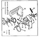 McCulloch TITAN 7 MODEL 12-600171-02 chain brake assembly diagram