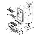 Kenmore 2539239713 cabinet parts diagram