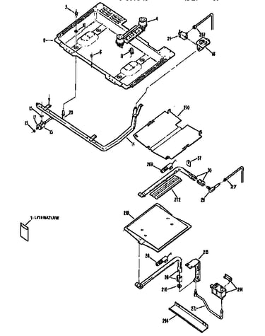 Burner section