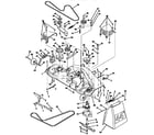 Craftsman 917257730 44" mower deck diagram