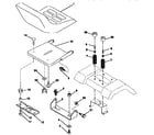 Craftsman 917255462 seat assembly diagram