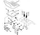 Craftsman 917257631 seat assembly diagram