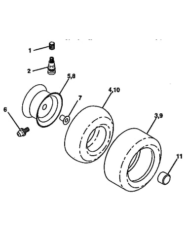 Wheels and tires