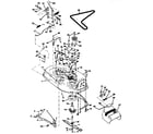 Craftsman 917257631 mower deck diagram
