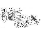 Craftsman 113234601 arm and motor assembly diagram