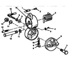 Craftsman 113234601 pivot assembly diagram