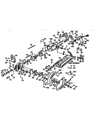 Saw, worm drive