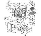 Kenmore 3639334190 body section diagram