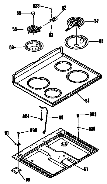 Main top section