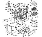 Kenmore 3636424190 body section diagram