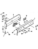Backguard section