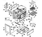 Kenmore 3639144190 body section diagram