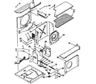 Kenmore 1069722192 airflow and control parts diagram