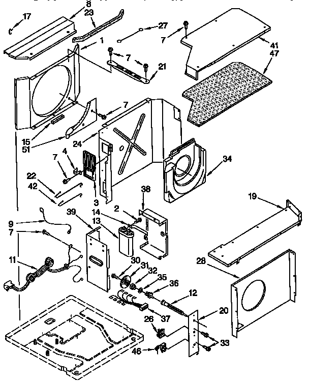Airflow and control parts