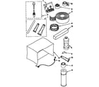 Kenmore 1069722192 optional parts (not included) diagram