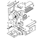 Kenmore 1069722191 airflow and control parts diagram
