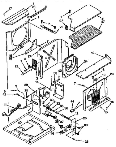 Airflow and control parts