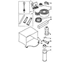 Kenmore 1069741970 optional parts diagram