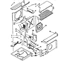 Kenmore 1069721491 airflow and control parts diagram