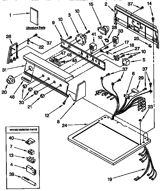 TOP AND CONSOLE PARTS