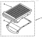 Kenmore 11097593400 dry rack parts diagram