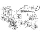 Craftsman C950-52340-3 wheel assembly diagram