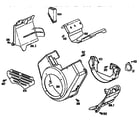 Craftsman 580327075 blower housing assembly diagram