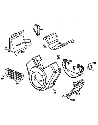 Blower housing assembly
