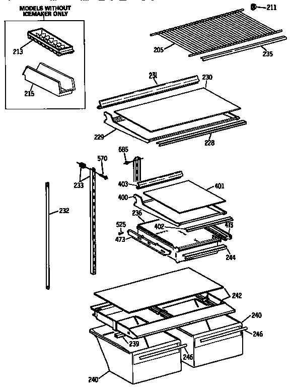 SHELF PARTS