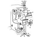 Kenmore 3639542681 refrigerator cabinet parts diagram