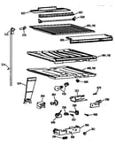 Compartment separator parts