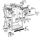Kenmore 3639635728 cabinet parts diagram