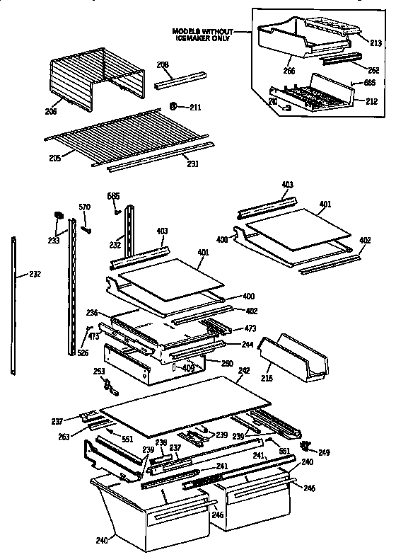 SHELF PARTS