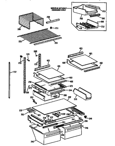 Shelf parts