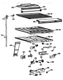 Compartment separator parts