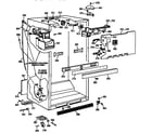 Kenmore 3639734718 cabinet parts diagram