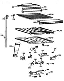 Compartment separator parts