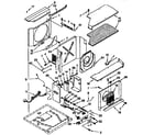 Kenmore 1069721970 airflow and control parts diagram