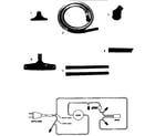 Eureka 3134A attachment parts diagram