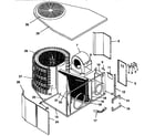 ICP NH6P042A3Y2 non-functional replacement parts diagram